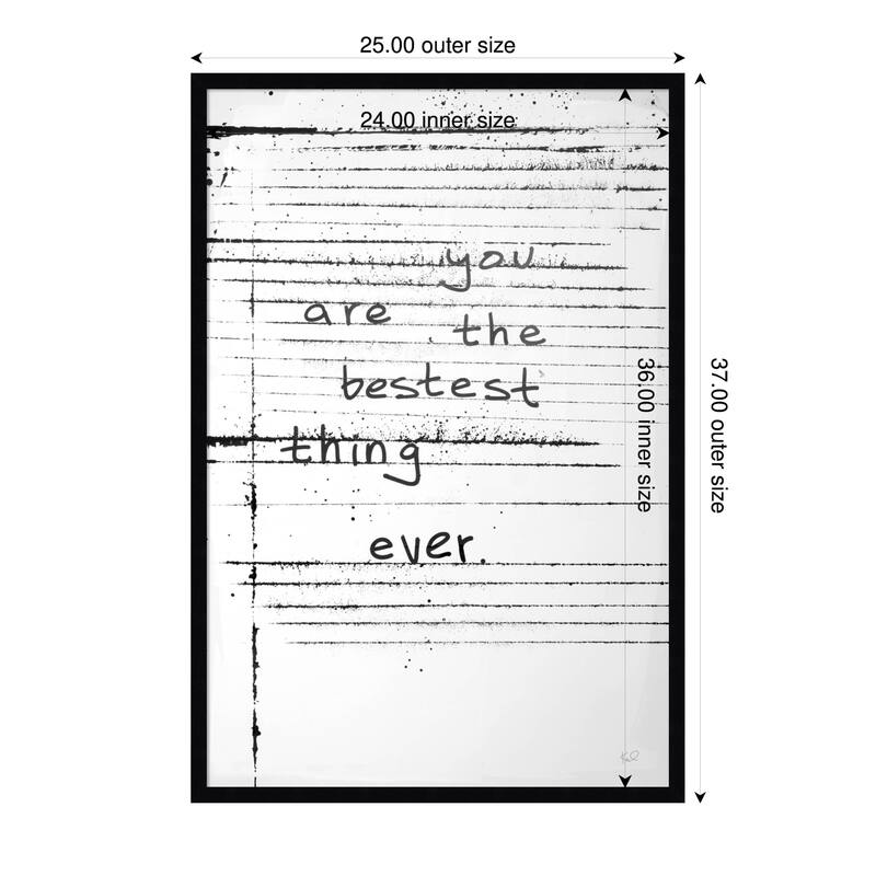 Amanti Art Framed Fabric Pinboard Passing Notes by Kent Youngstrom Printed Bulletin Board - Board Size 24 x 36 - Svelte Noir Black