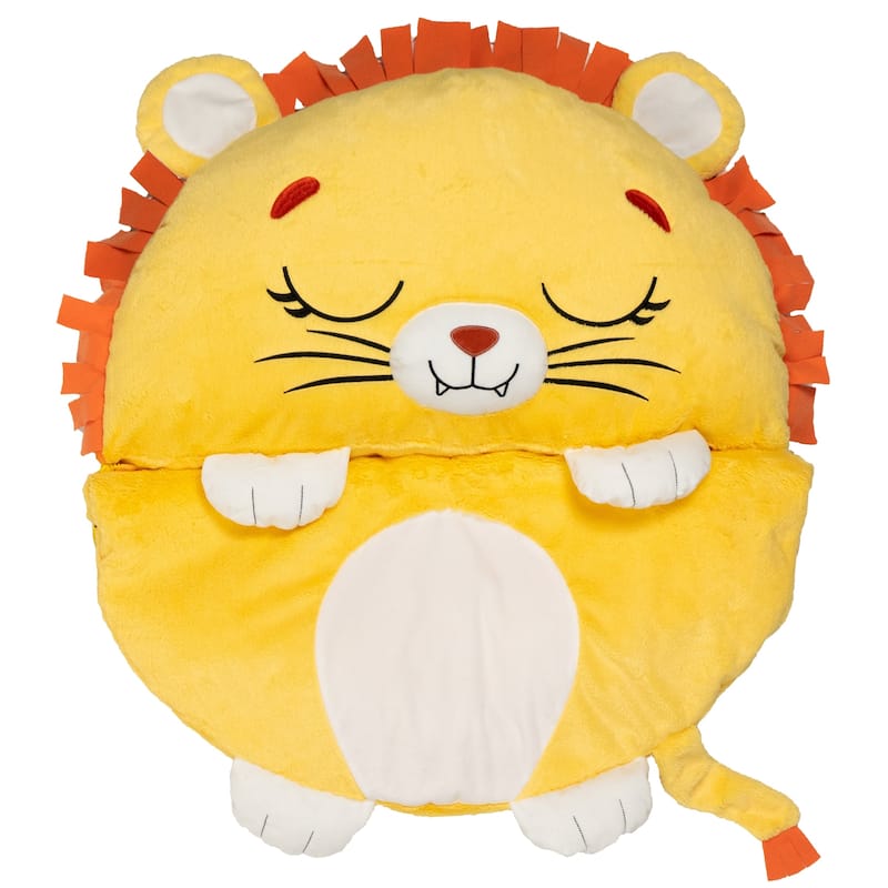 Happy Nappers: Pillow & Sleepy Sack: Medium - Lion Lex - 54 x 20",3+