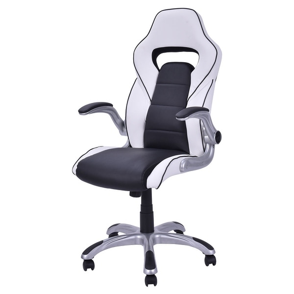 Shop Costway High Back Executive Racing Style Office Chair ...