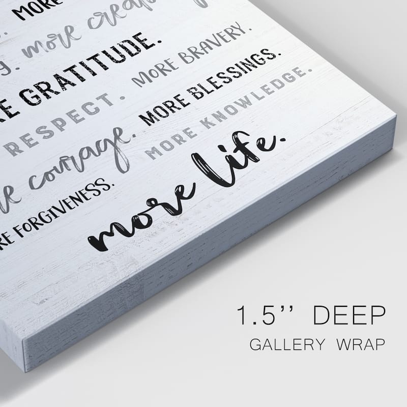 Rules to Live By- Premium Gallery Wrapped Canvas - Ready to Hang