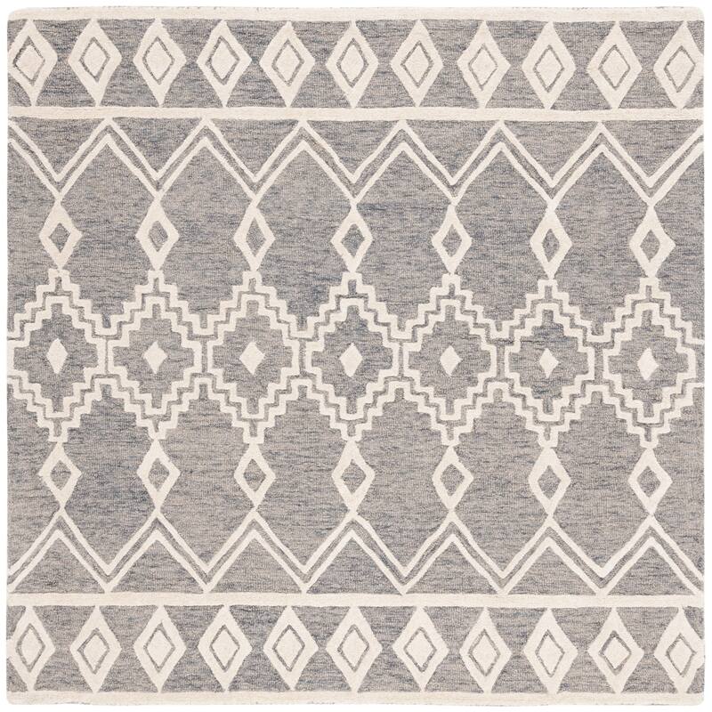 SAFAVIEH Handmade Abstract Zelina Modern Wool Rug