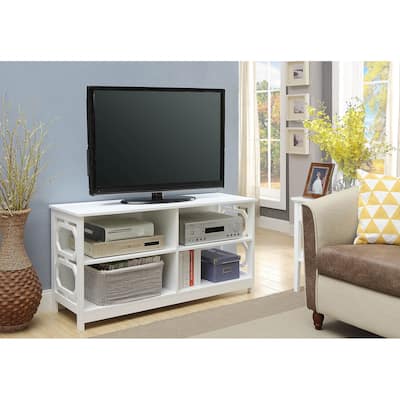 Convenience Concepts Omega 55 inch TV Stand with Shelves