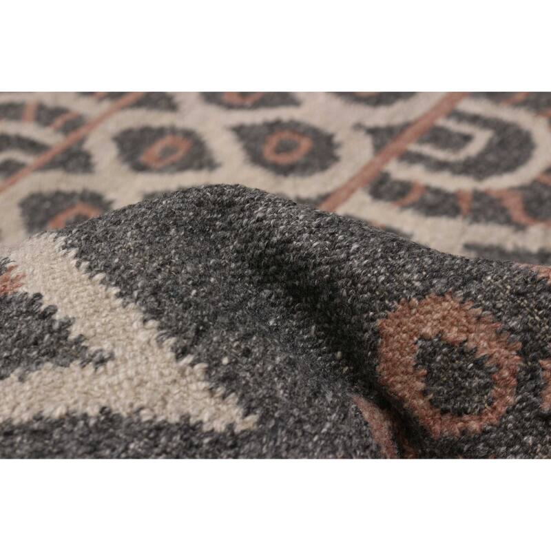 Ankara FW Grey Kilim 5'2" x 8'0" - 5'2 x 8'0