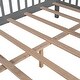 preview thumbnail 24 of 23, Superior Full Size Wooden House Kids Bed with Fence,Playhouse