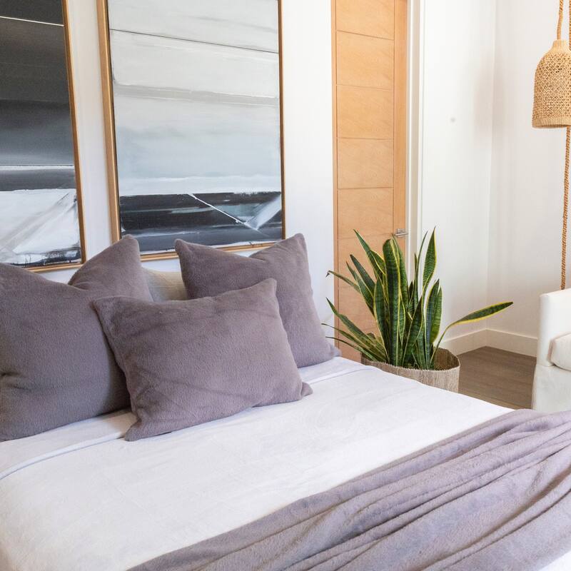 Jennifer Adams Faux Fur Embrace Sham