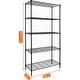 preview thumbnail 14 of 27, 5-Wire Shelving Metal Storage Rack Adjustable Shelves