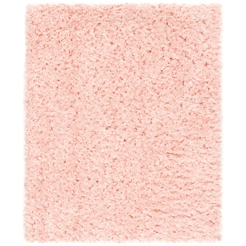 SAFAVIEH Madrid Shag Soledad Solid 2-inch Thick Rug - 2' x 4' - Blush