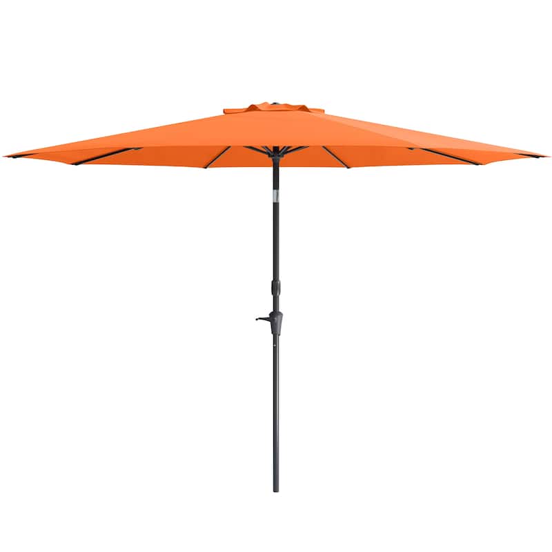 10ft Wind Resistant Tilting Patio Umbrella