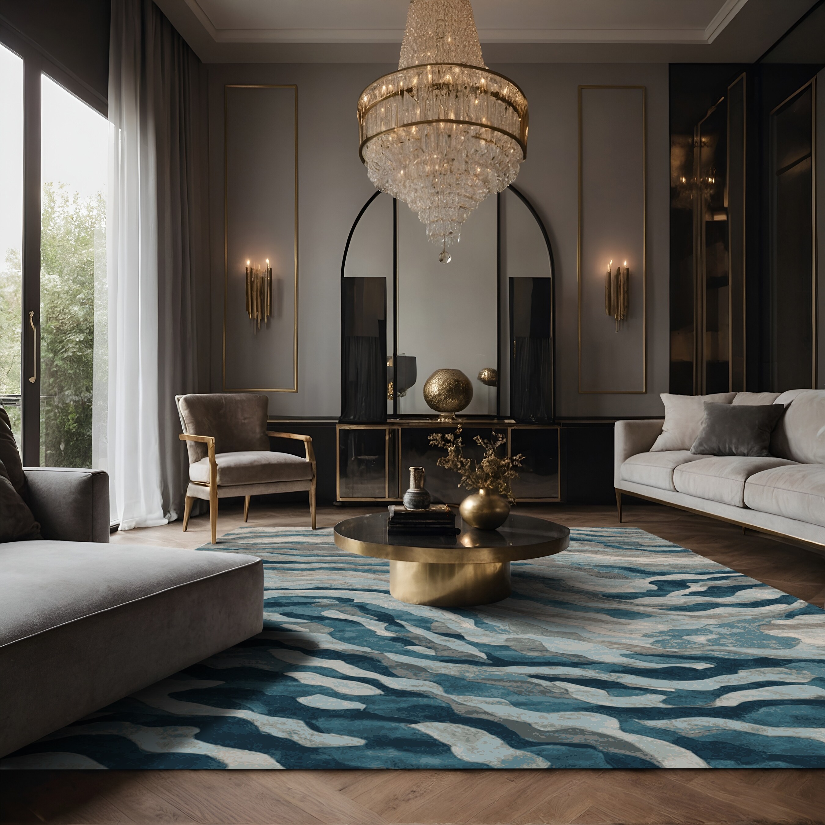 Ginza Six Silky Soft Plush Brown Area Rug - Bed Bath & Beyond