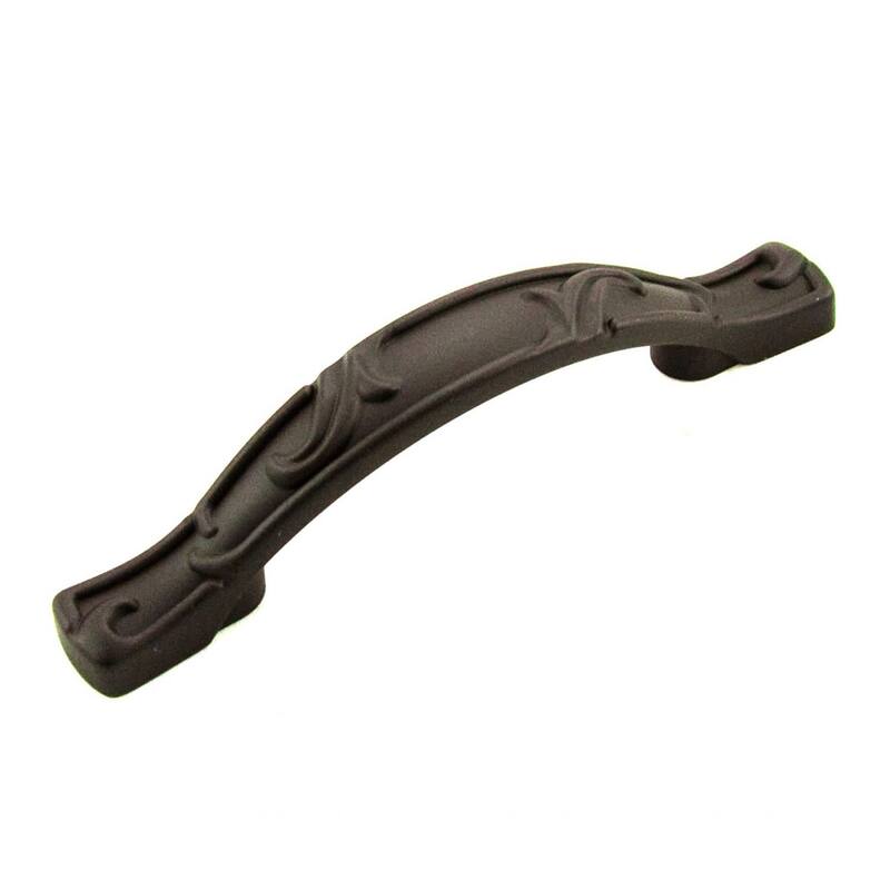 RK International Nottingham 3 Inch Center to Center Arch Cabinet Pull - Oil Rubbed Bronze