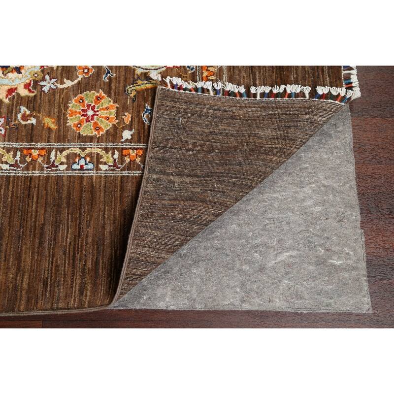 Traditional Vegetable Dye Ziegler Oriental Wool Area Rug Hand-knotted - 8'2" x 9'9"