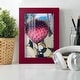 preview thumbnail 20 of 138, Pink Yellow Cactus III -Framed Print w/glass-Cherry Red
