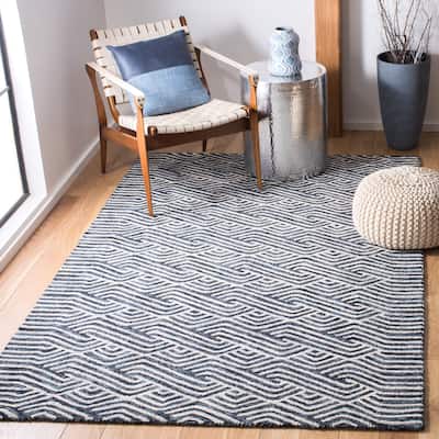 SAFAVIEH Handmade Micro-Loop Firica Modern Wool Rug