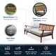 preview thumbnail 11 of 15, Cambridge Casual Como Solid Wood Outdoor Daybed
