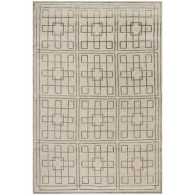 SAFAVIEH Couture Hand-knotted Remigia Wool/ Silk Rug