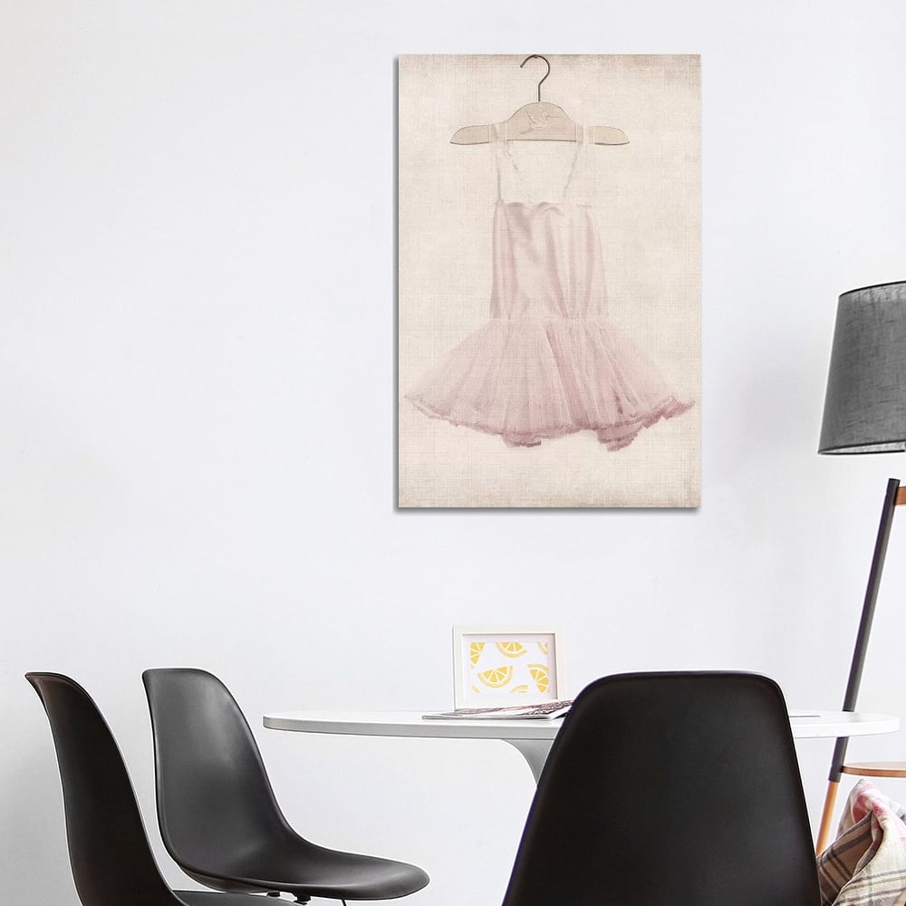 iCanvas "Pink Tutu Ballerina Dress" by Saint and Sailor Studios Canvas Print