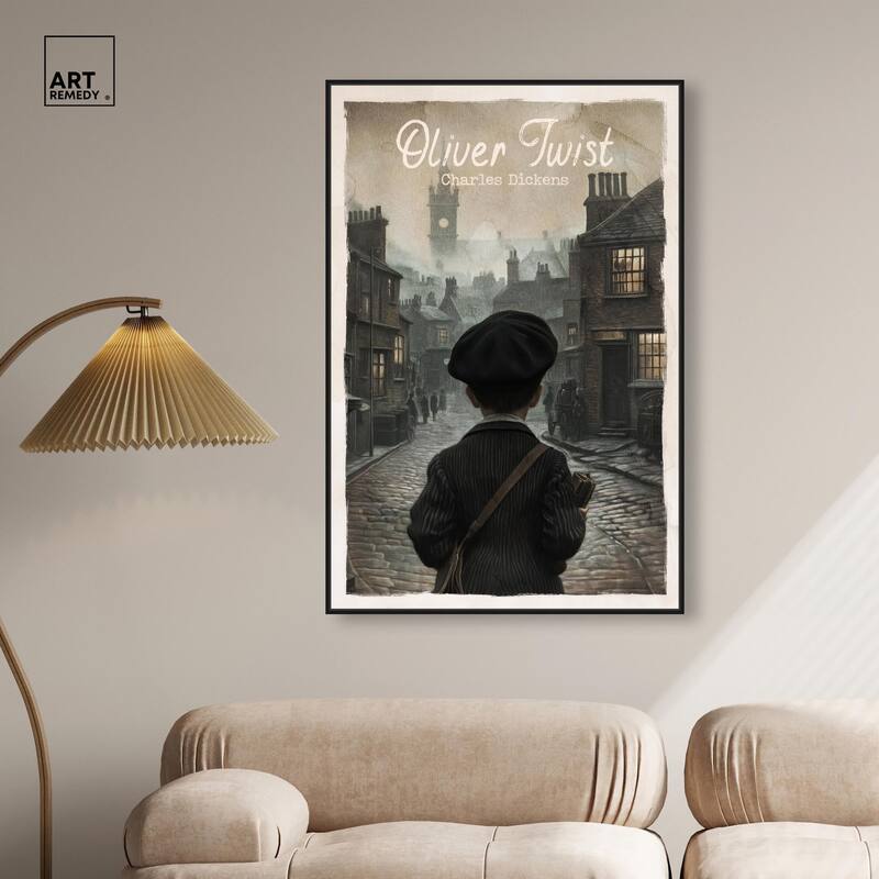 Oliver Twist Classic Canvas by Art Remedy