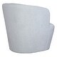 preview thumbnail 6 of 6, Solid Barrel Style Swivel Chair - 30.5" - Blue