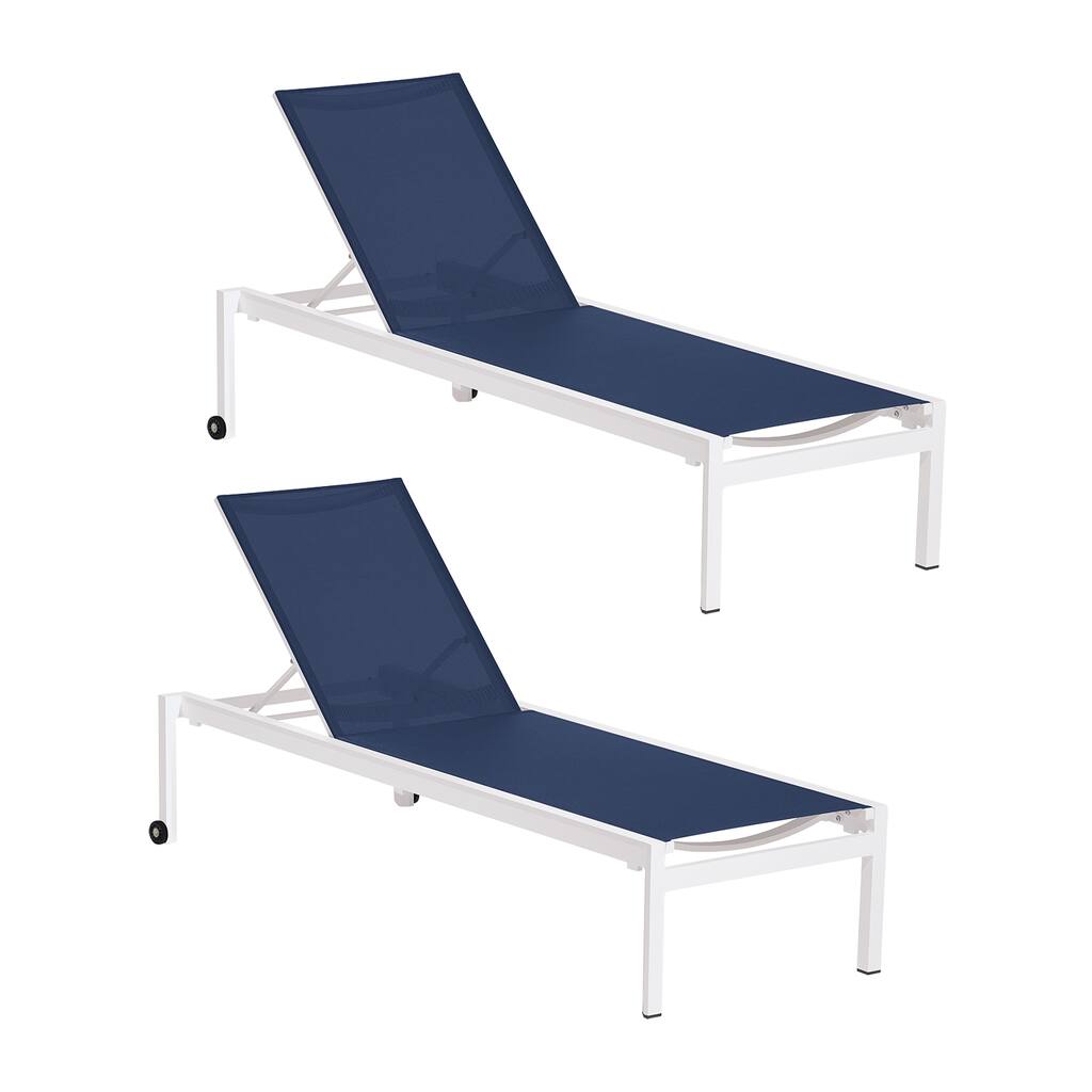 Oxford Garden Ven Chaise Lounge (Set of 2)