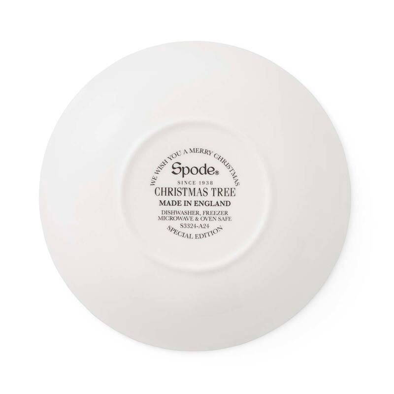 Spode Set of 4 Christmas Tree Cereal Bowls