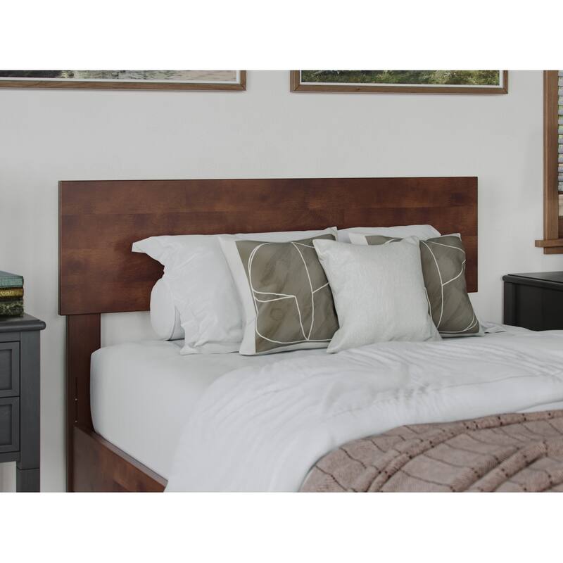 Aria Solid Wood Modern Low Profile Platform Bed