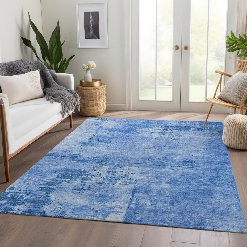 Premium Washable Super Soft Casual Abstract Mayfield Rug