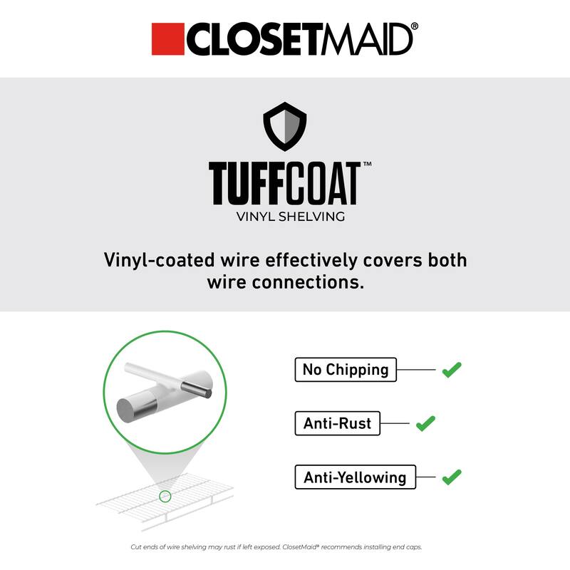 ClosetMaid 60" Wire Closet Organizer Kit