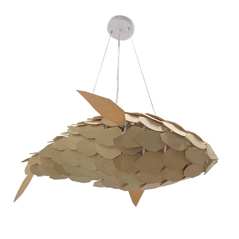 Decorative Fish-Shaped Pendant Ceiling Light