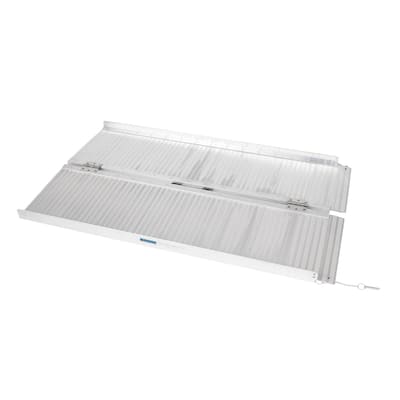 4ft Wheelchair Ramp Aluminum Folding Mobility Scooter - N/A