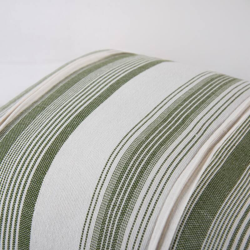 Rizzy Home Decorative Woven Stripe Throw Pillow