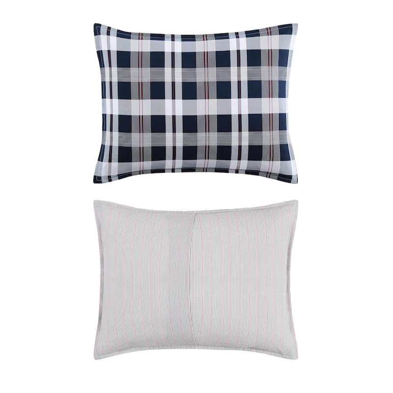 Tommy Hilfiger Dream Madras Cotton Blue Duvet Cover Set