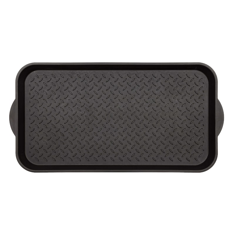 Mohawk Home Black Boot Tray Multi Purpose Utility Mat - 1' 3" x 2' 5"