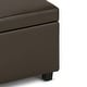 preview thumbnail 118 of 130, WYNDENHALL Franklin 48-in. Wide Contemporary Rectangular Storage Ottoman