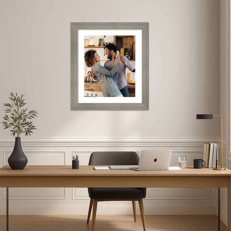 Grand Black Narrow Framed Picture Frame, Photo Frame