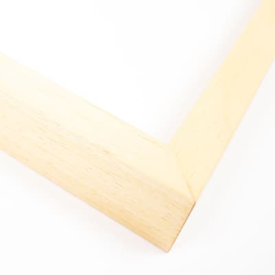 19x22 Frame Silver Solid Wood Picture Frame Width 2.5 Inches | Interior Frame Depth 0.5 Inches