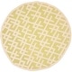 preview thumbnail 90 of 143, SAFAVIEH Handmade Flatweave Dhurries Michaele Modern Moroccan Wool Rug 8' Round - Light Green/Ivory - Round