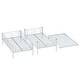 preview thumbnail 13 of 37, Heavy-Duty Sturdy Metal Twin over Twin Bunk Bed with Trundle, Noise-Reduced Design, and Safety Guardrail for 3 Kids