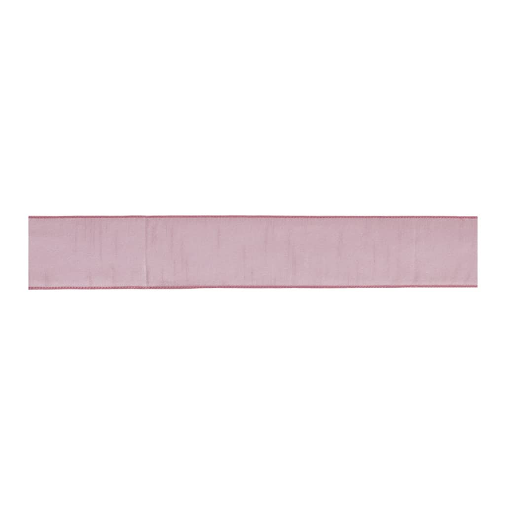 Blush Pink Wired Ribbon (Set of 2)