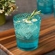 preview thumbnail 4 of 20, Certified International Victoria Set of 6 Acrylic DOF Glass 16 oz - 3.75"W x 3.75"D x 4.38"H