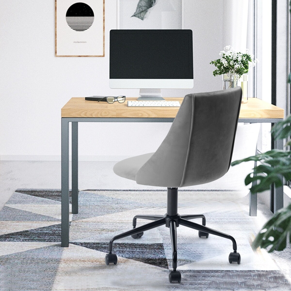 Steel frame office sale chair