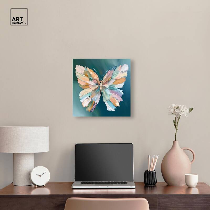 Wings of Duality Canvas by Art Remedy, Gallery Wrapped