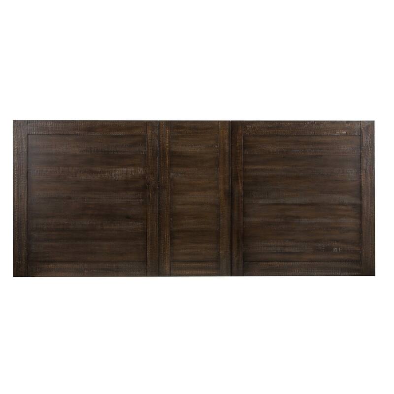 Magnussen Home Westley Falls Graphite Extendable Trestle Dining Table - 38''W x 72''D x 30''H