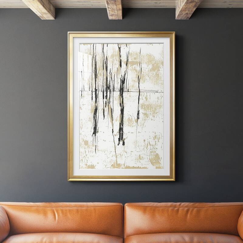 Gilded Forest I Premium Framed Print - Ready to Hang