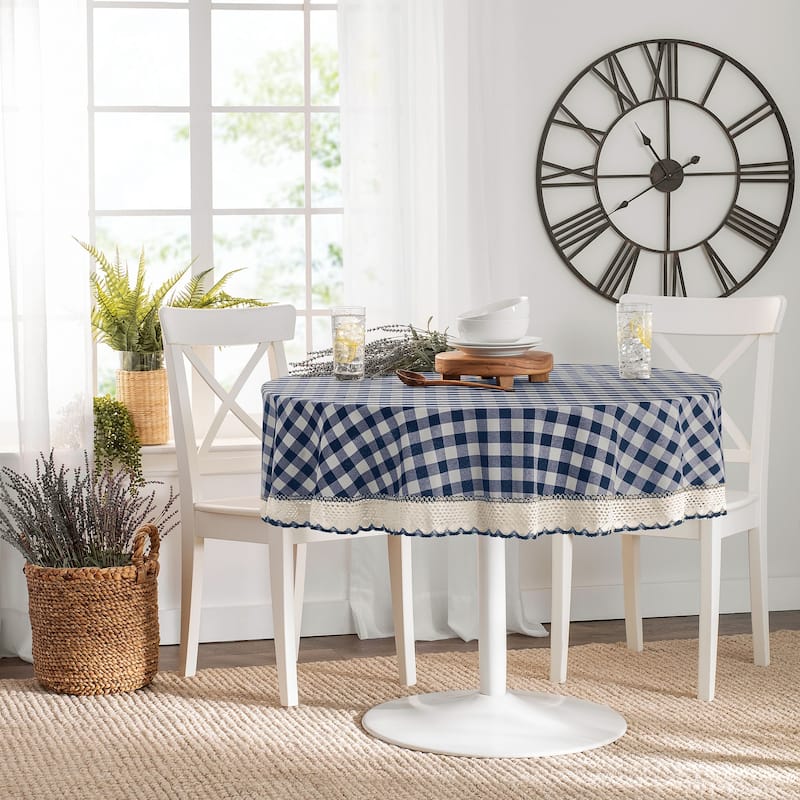 Achim Buffalo Check Tablecloth