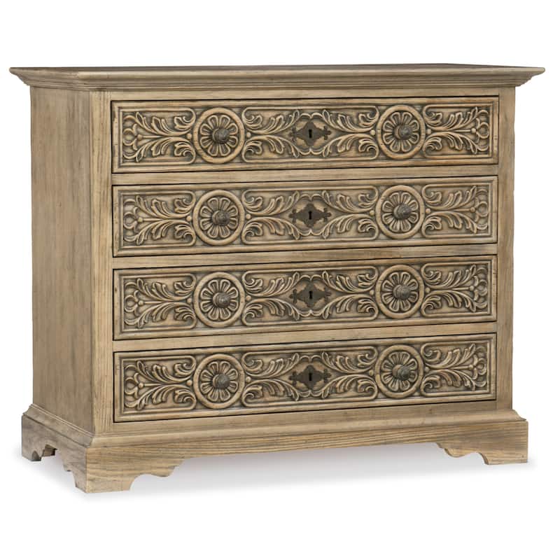 Hooker Furniture Floresville 39" Wide Hardwood and Poplar Dresser with - Distressed Sandstone