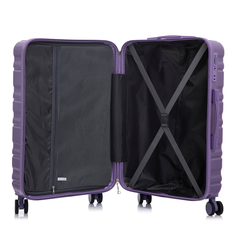 Luggage Sets 3 Piece Suitcases with Wheels, Suitcase Set ABS Hard Case Luggage with TSA Combination Lock, for Men and Women