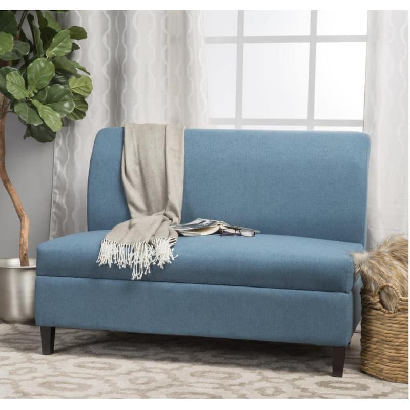 Tovah Fabric Storage Loveseat by Christopher Knight Home
