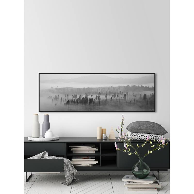 Lost in the Woods Floater Framed Print on Canvas