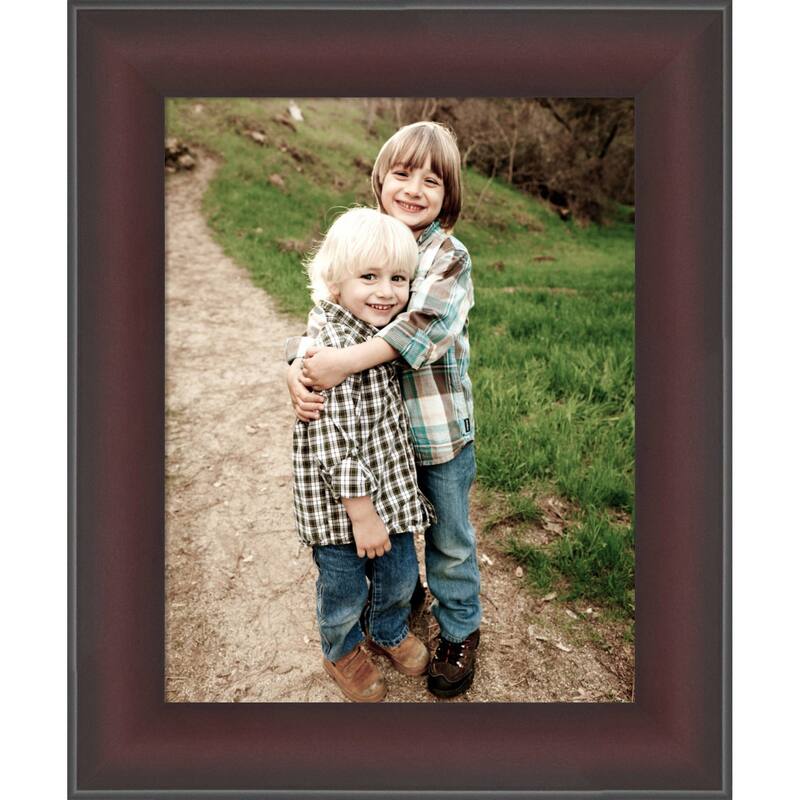 Grand Black Narrow Framed Picture Frame, Photo Frame - 11x14 - Grand Cherry Narrow