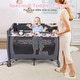 preview thumbnail 17 of 19, Costway 4 in 1 Convertible Portable Baby Playard - See Details